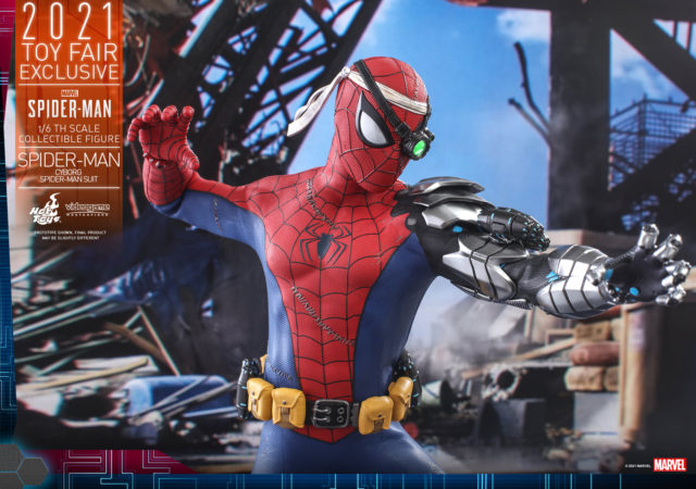 Toy Fair Exclusive 2021 Hot Toys Cyborg Spider-Man One Sixth Figure