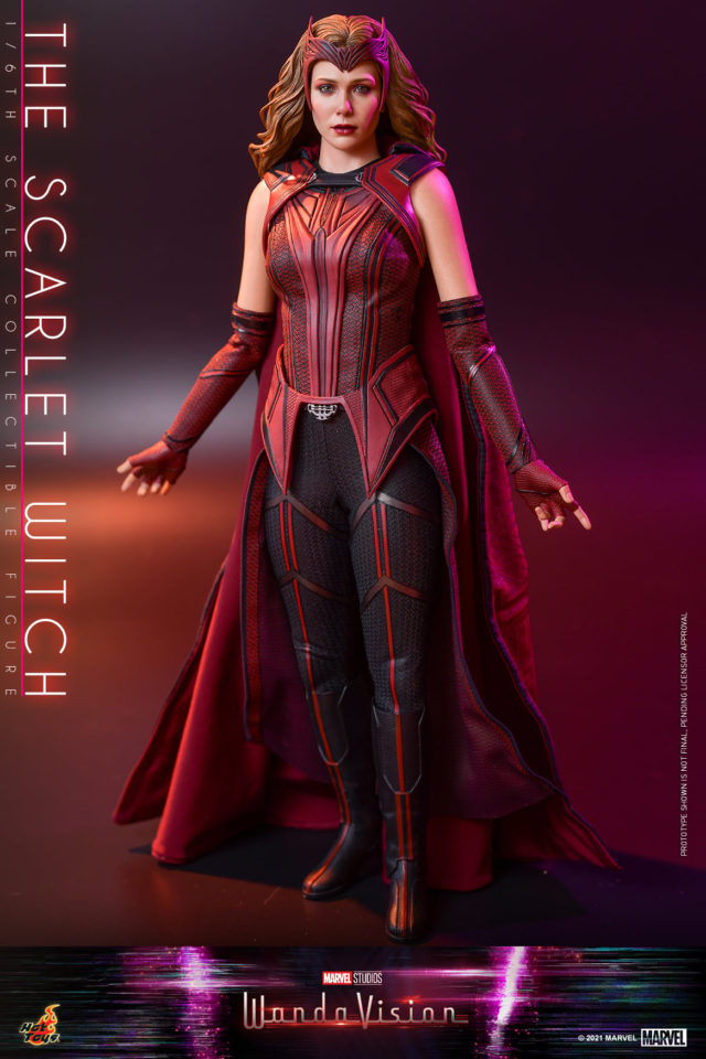 WandaVision Hot Toys Scarlet Witch Figure with new Head Likeness