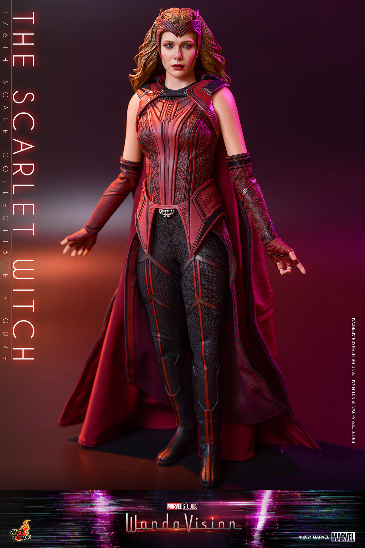 Hot Toys Wandavision White Vision Sixth Scale Figure And Updated Scarlet Witch Head Marvel Toy News