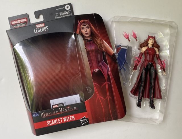 Unboxing Scarlet Witch WandaVision Legends 6" Figure 2021 Hasbro