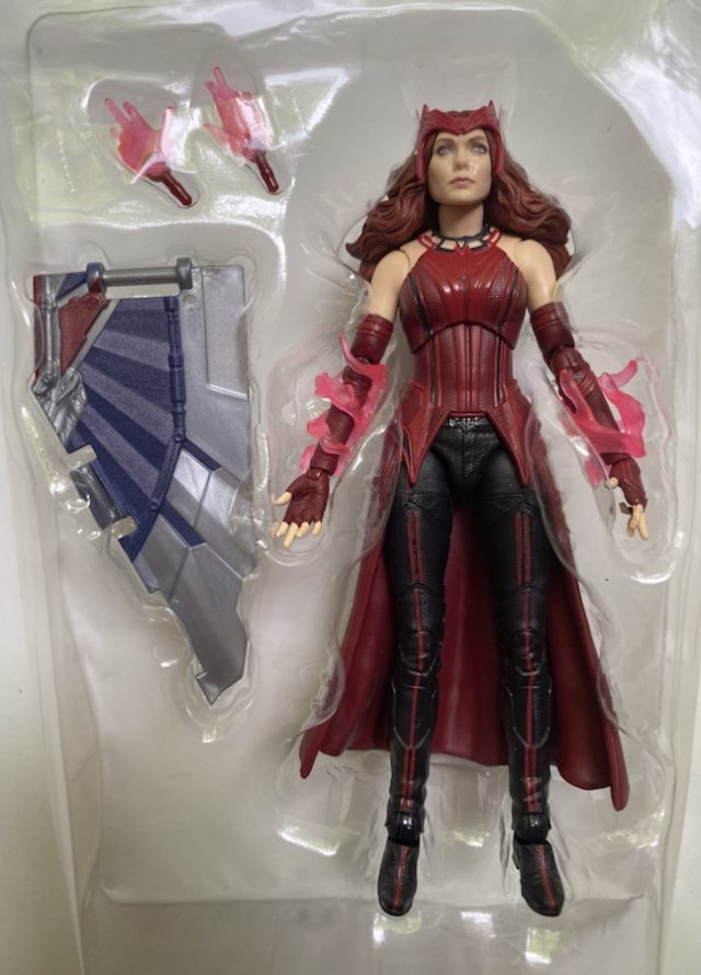 Marvel Legends 2021 Scarlet Witch Figure and Accessories Disney+ Elizabeth Olsen