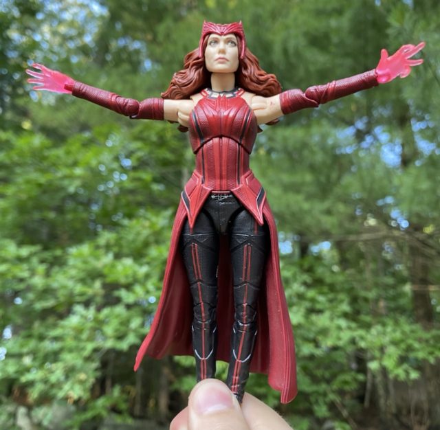 WandaVision Marvel Legends Scarlet Witch Action Figure Review