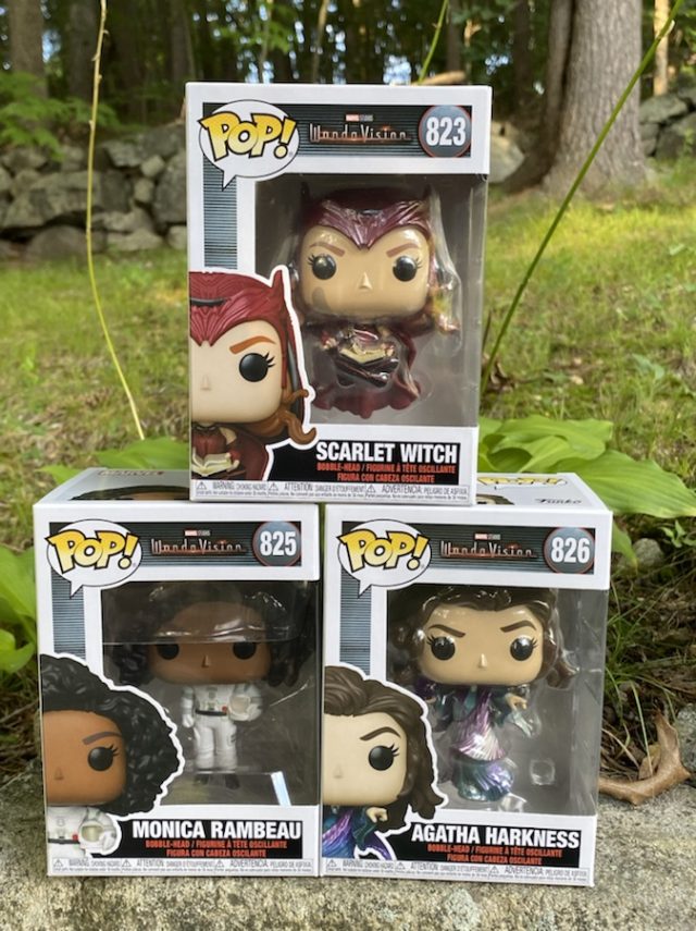 Funko WandaVision Pops in Boxes