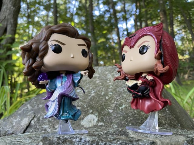 Funko POP WandaVision Agatha vs Wanda Scarlet Witch Figures