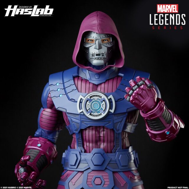 Dr. Doom Galactus Head for HasLab Marvel Legends Galactus Project
