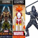 Marvel Legends Exclusives: Binary, Deluxe Movie Vulture & Black Hand Ninja Figures!