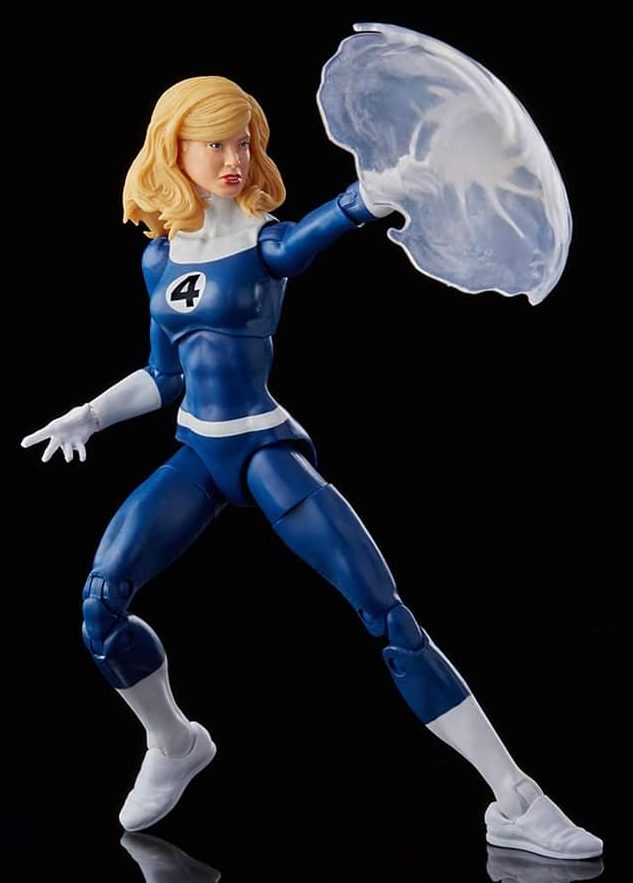 Fantastic Four Marvel Legends Invisible Woman Sue Storm Retro 2021 Figure