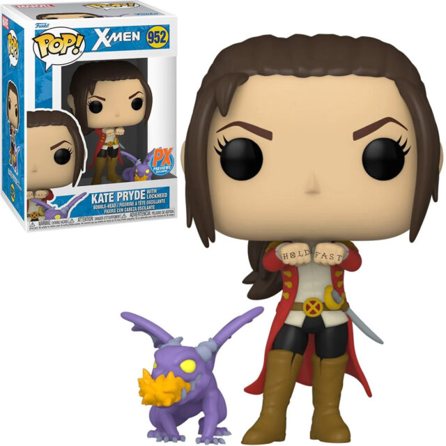 Funko POP Kate Pryde and Lockheed Marauders Pirate Captain Red King Figures Set