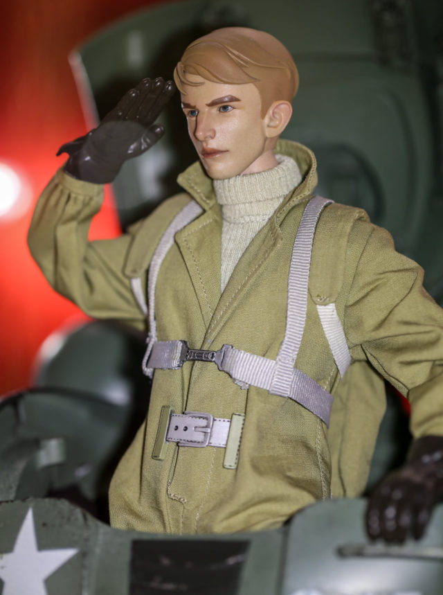 Hot Toys What If Steve Rogers Figure in Hydra Stomper Armor