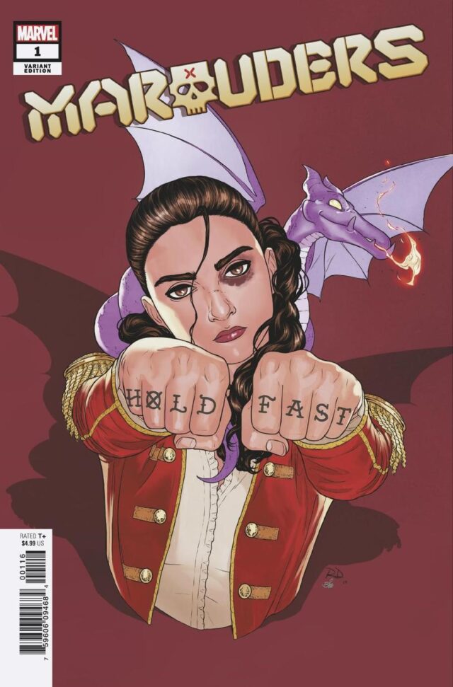Marauders 1 Variant Cover Hold Fast Kitty Pryde Lockheed