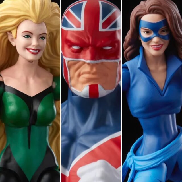 Marvel Legends 2021 Excalibur Box Set Meggan Shadowcat Kitty Pryde Captain Britain Figures