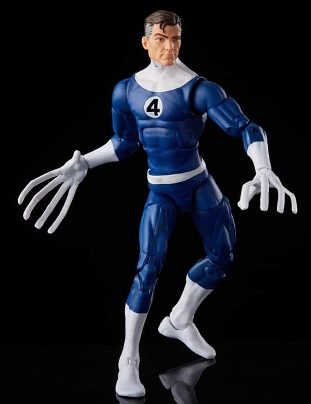 Marvel Legends 2021 Mr. Fantastic Retro Figure with Stretchy Effects Hands