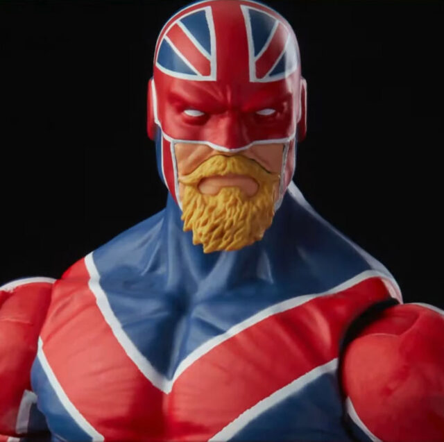 Marvel Legends Excalibur Captain Britain Bearded Head Sculpt