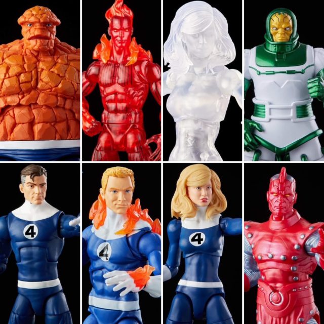 Marvel Legends Fantastic Four Retro Series Figures and Exclusives