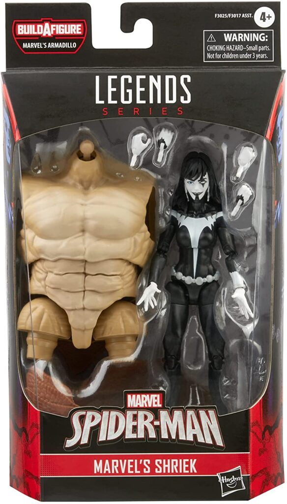 Marvel Legends Shriek Figure Packaged