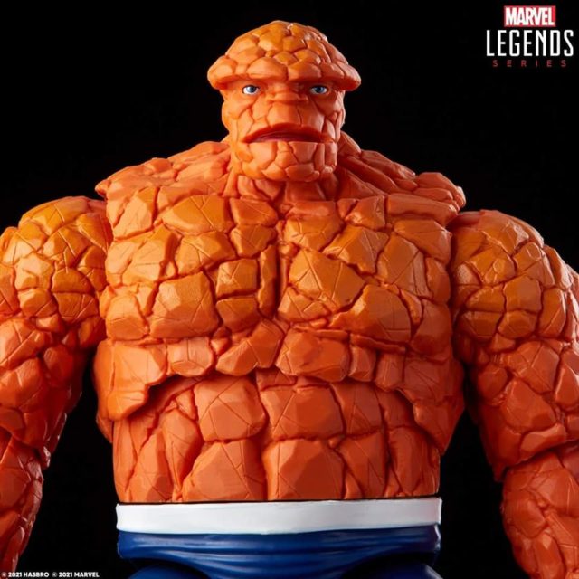 Marvel Legends Thing No Teeth Head Sculpt Fantastic 4 Retro Series Figure