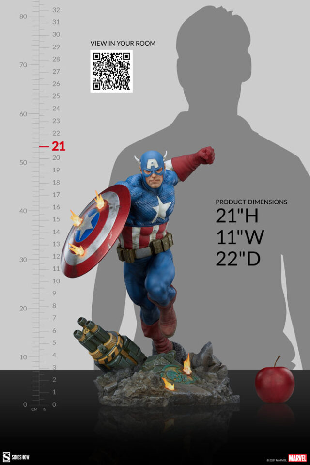 Sideshow Premium Format Captain America Figure Statue 2021