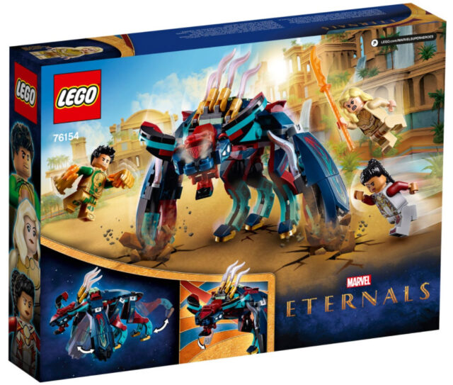 76154 Eternals LEGO Deviant Ambush! Box Back