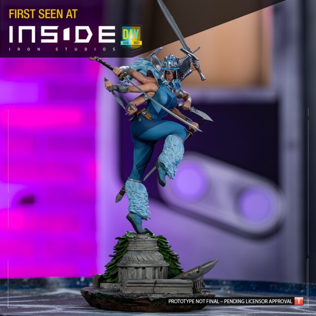 Iron Studios Spiral Statue X-Men Battle Diorama Series