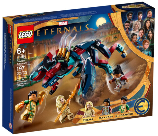 LEGO Eternals 76154 Box Deviant Ambush! Set