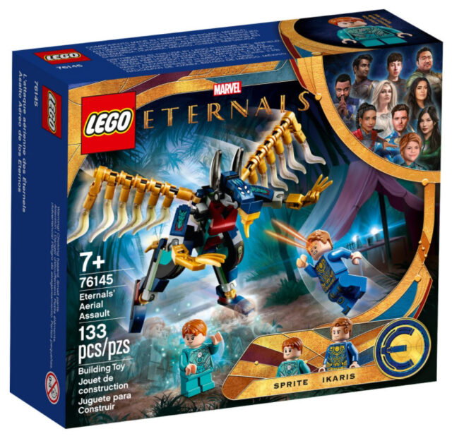 LEGO Eternals Movie Sets Eternals Aerial Assault 76145 Box Front