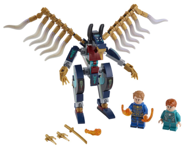 LEGO The Eternals Aerial Assault 76145 Set Sprite Ikari Minifigures