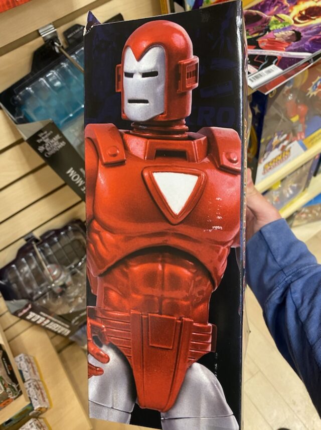 Box Spine Iron Man Silver Centurion Select Figure DST