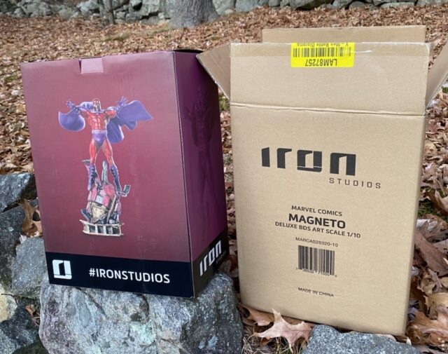 Z-Men Magneto Iron Studios BDS Statue Boxes