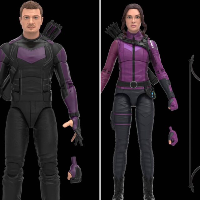 2022 Marvel Legends Hawkeye Figures Clint Barton Kate Bishop