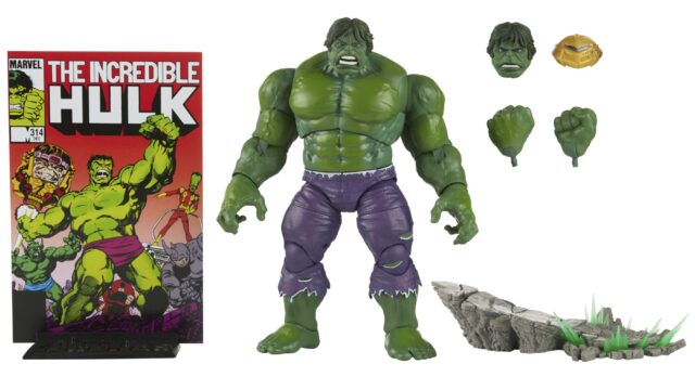 Marvel Legenda Hulk 20th Anniversary Figure and Accessories