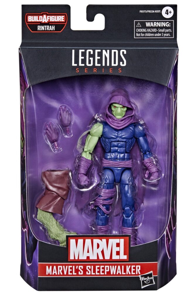 Sleepwalker Marvel Legends Figure Packaged