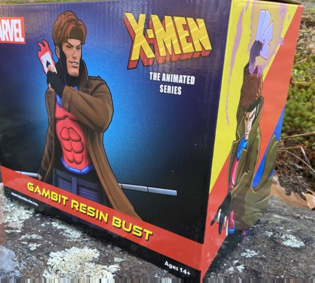 X-Men 92 Gambit Mini Bust Box Back