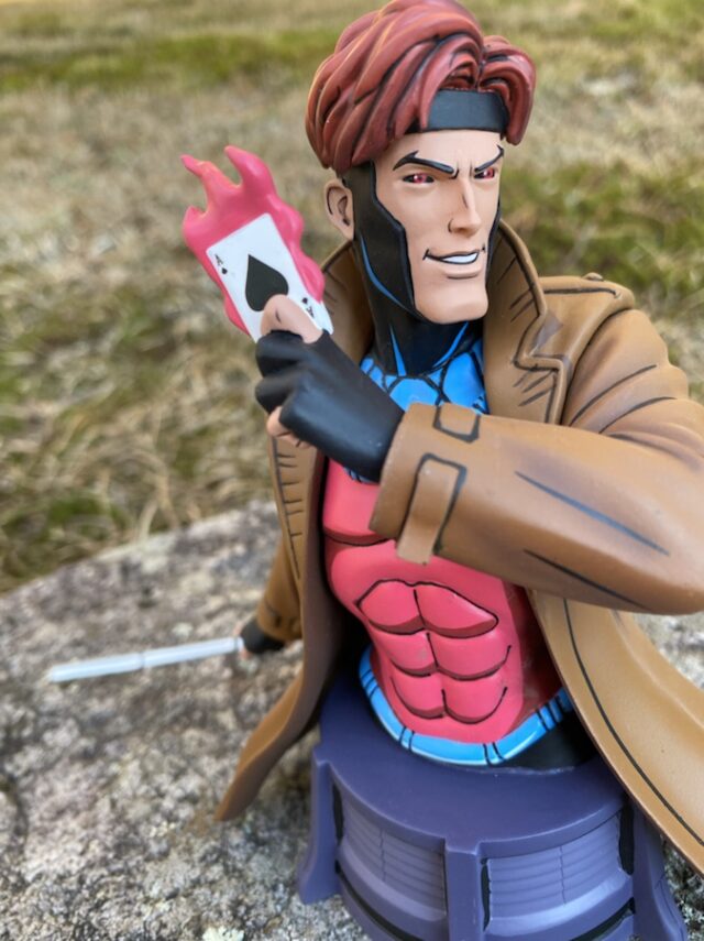 Review X-Men Animated Gambit Bust Diamond Select Toys 2021