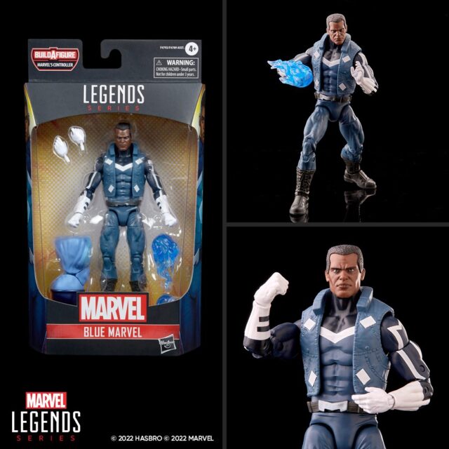 Blue Marvel Legends Six Inch Figure