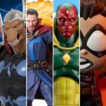 Marvel Select Vision! Animated Winter Soldier! Gallery Beta Ray Bill & Dr. Strange Statues!