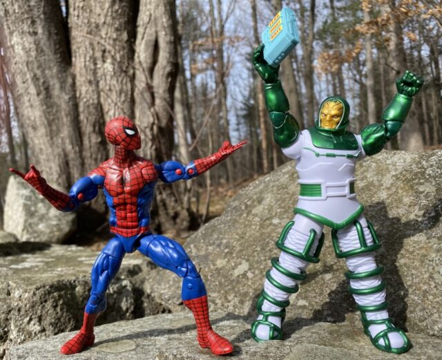 Marvel Legends Retro Psycho-Man vs. Spider-Man Figures