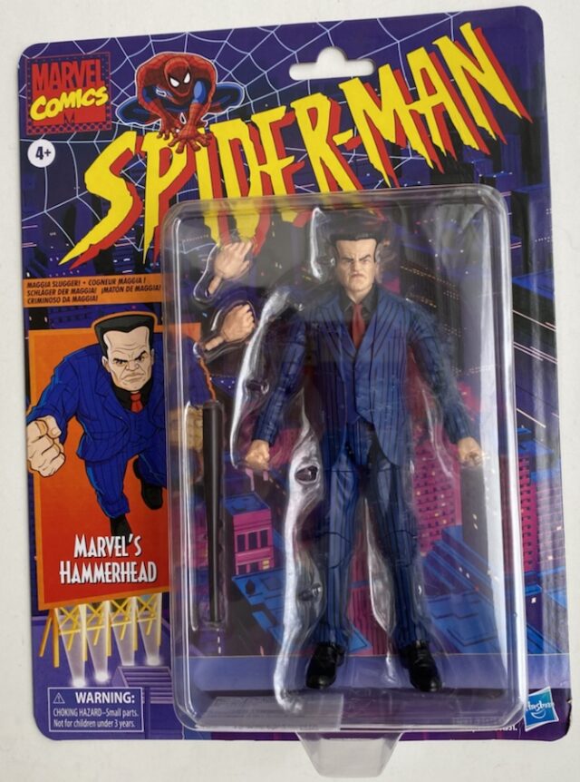 Spider-Man Legends Hammerhead Retro Figure Packaged