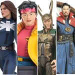 DST Marvel Select Loki & Doctor Strange Reissues! X-Men Jubilee Bust!