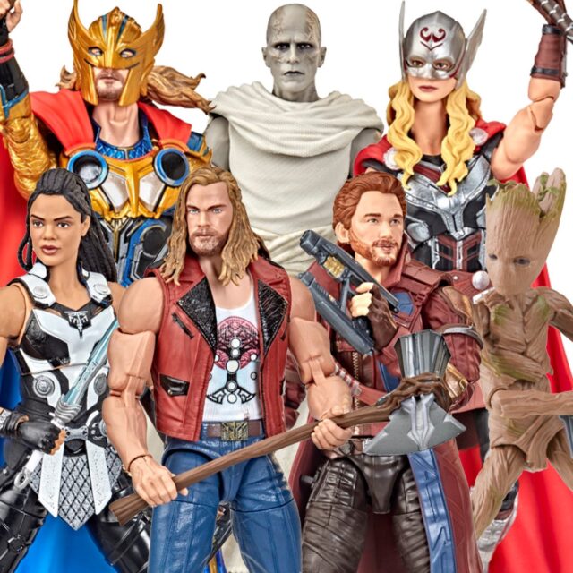 Marvel Legends Thor Love and Thunder Movie Figures Series