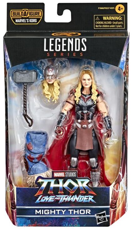 New MCU Toys Reveal Jane Foster's Thor Look from Love and Thunder