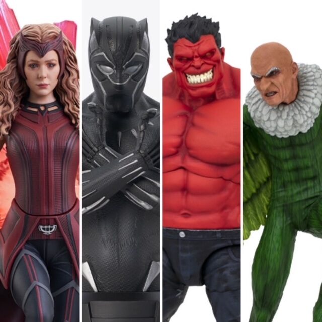 Marvel Select Red Hulk All-New Figure! Marvel Gallery Scarlet Witch Vulture! Marvel Toy News