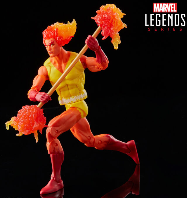 Firelord Marvel Legends 2022 Figure with Flaming Staff