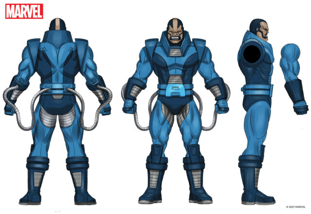 Marvel Select Apocalypse Concept Art NYcc 2021