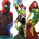 SDCC 2022 Exclusives: Marvel Animated Spider-Sense Spider-Man & Gallery Green Phoenix!