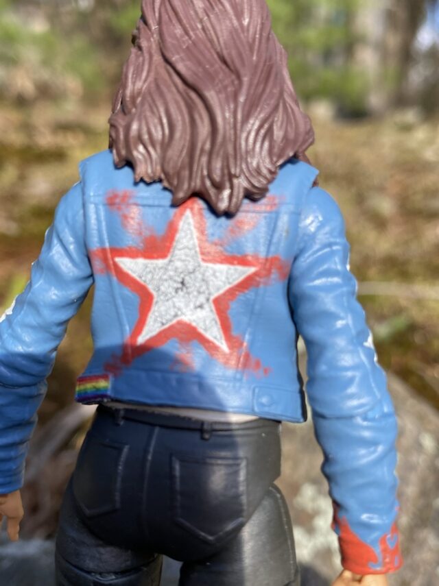 Close-UP Of Back of America Chavez's Jacket Multiverse of Madness