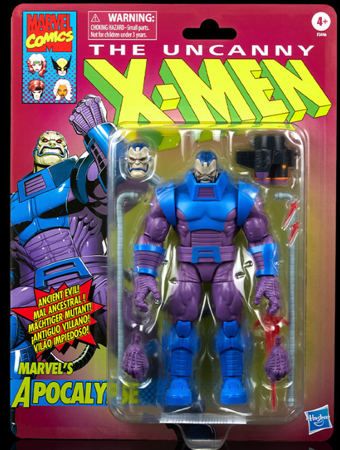 Marvel Legends Apocalypse Retro Figure Packaged