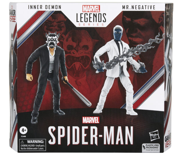 Marvel Legends Mr Negative and Inner Demon Figures Box
