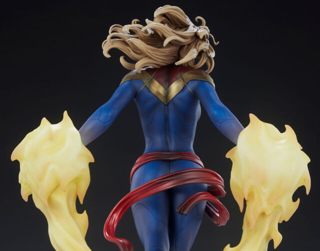 Sideshow 2022 Captain Marvel PF Statue Sash Covering Ass