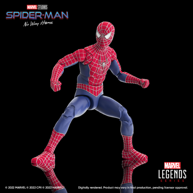 Hasbro Tobey Maguire Spider-Man Figure from 2022 No Way Home Three-Pack