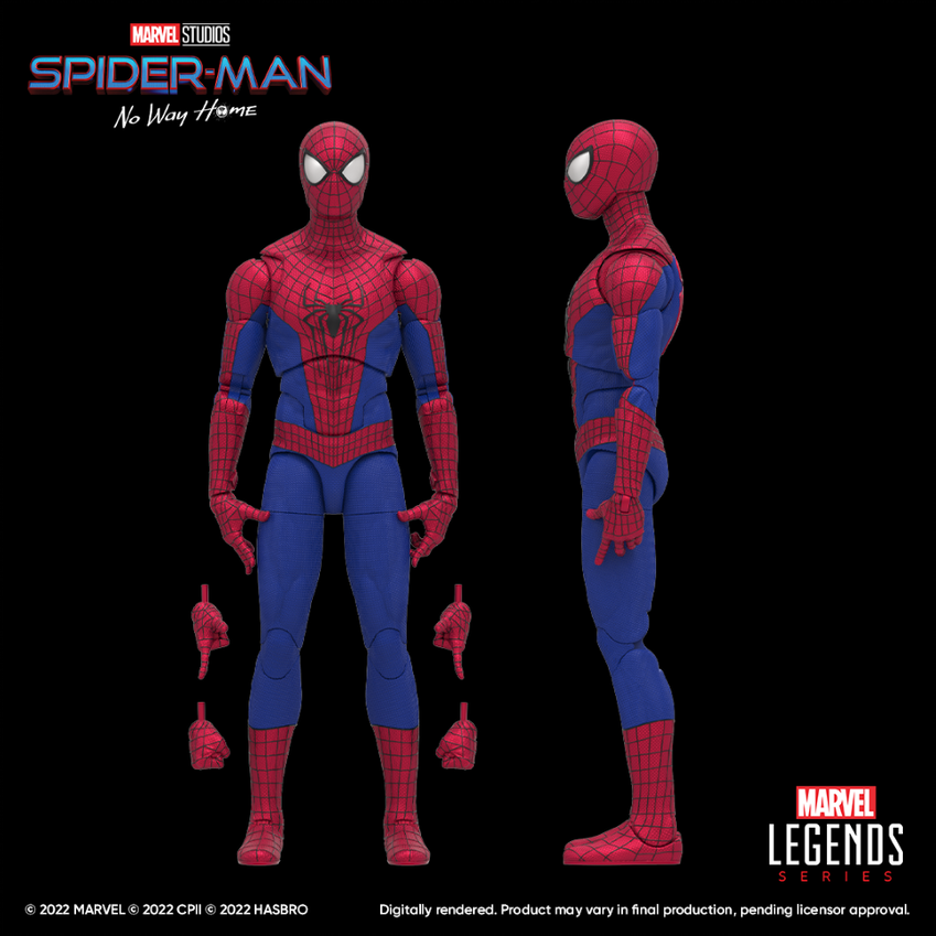 Marvel Legends Spider-Man No Way Home 3-Pack Movie Figures Up for